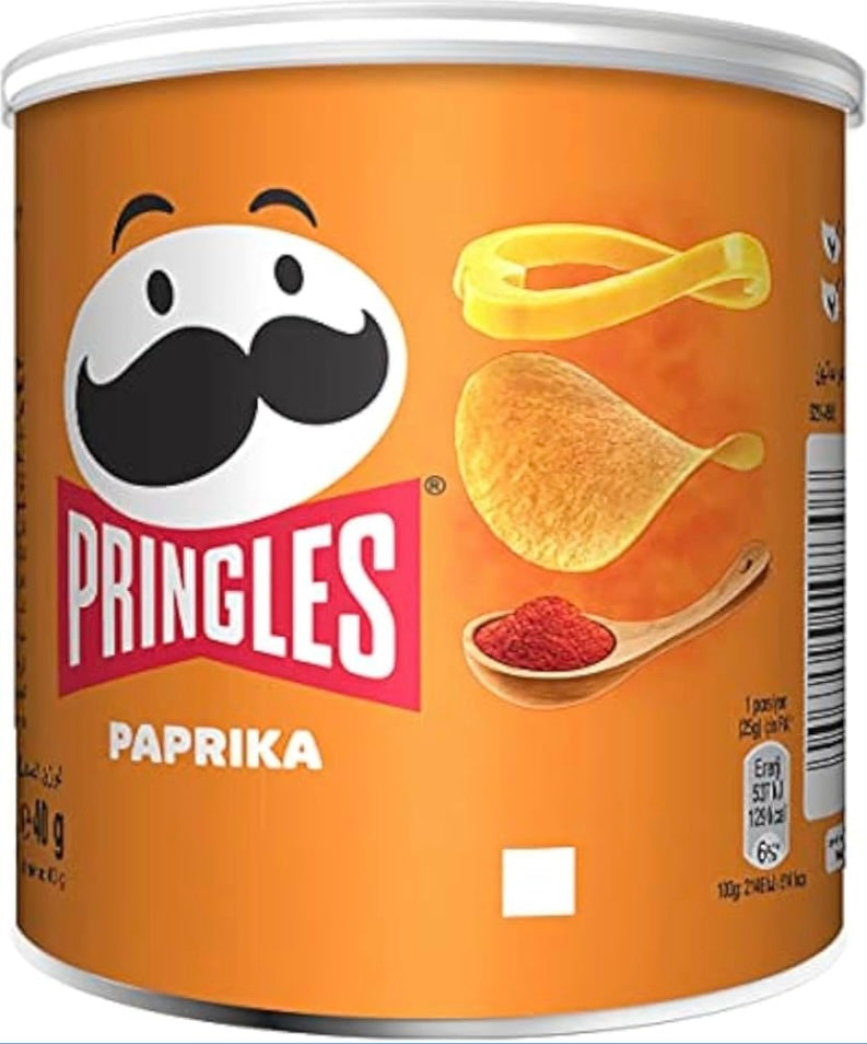 Pringles Paprika - 12 mini boites (40gr)
