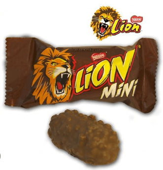 Pack de 10 Mini Lion – Chocolat, Caramel & Céréales Croustillantes